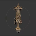 Anatomical Elephant Skeleton Structure Display For Educational Or Research Use