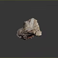 Natural Raw Stone Block With Pink Purple Hues And Unpolished Mineral Surface
