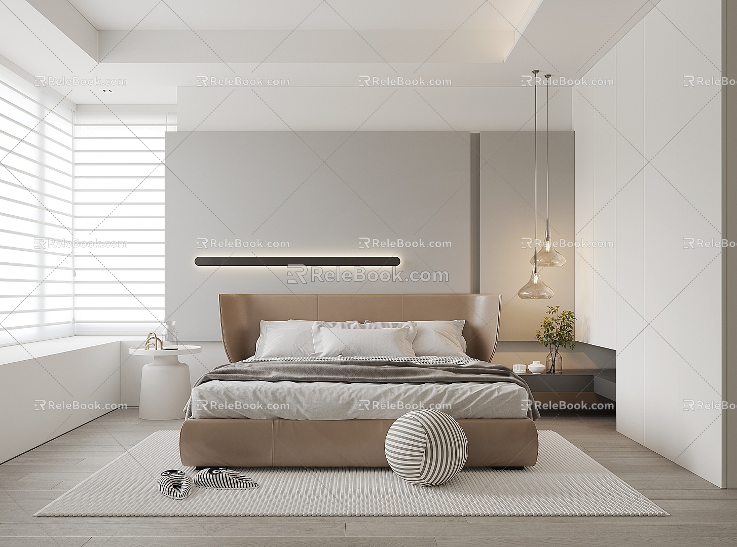 Modern Bedroom 3d model