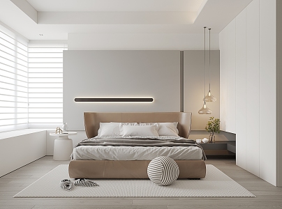 Modern Bedroom 3d model