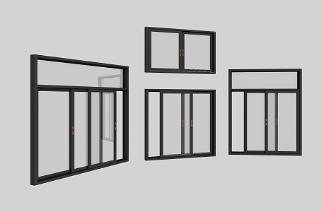 sliding window 3d model