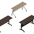 Modern Functional Tables With Wooden Tops Metal Frames And Wheels In Different Colors