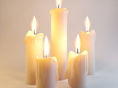 Modern candles model