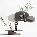 Modern Minotti coffee table 3d model