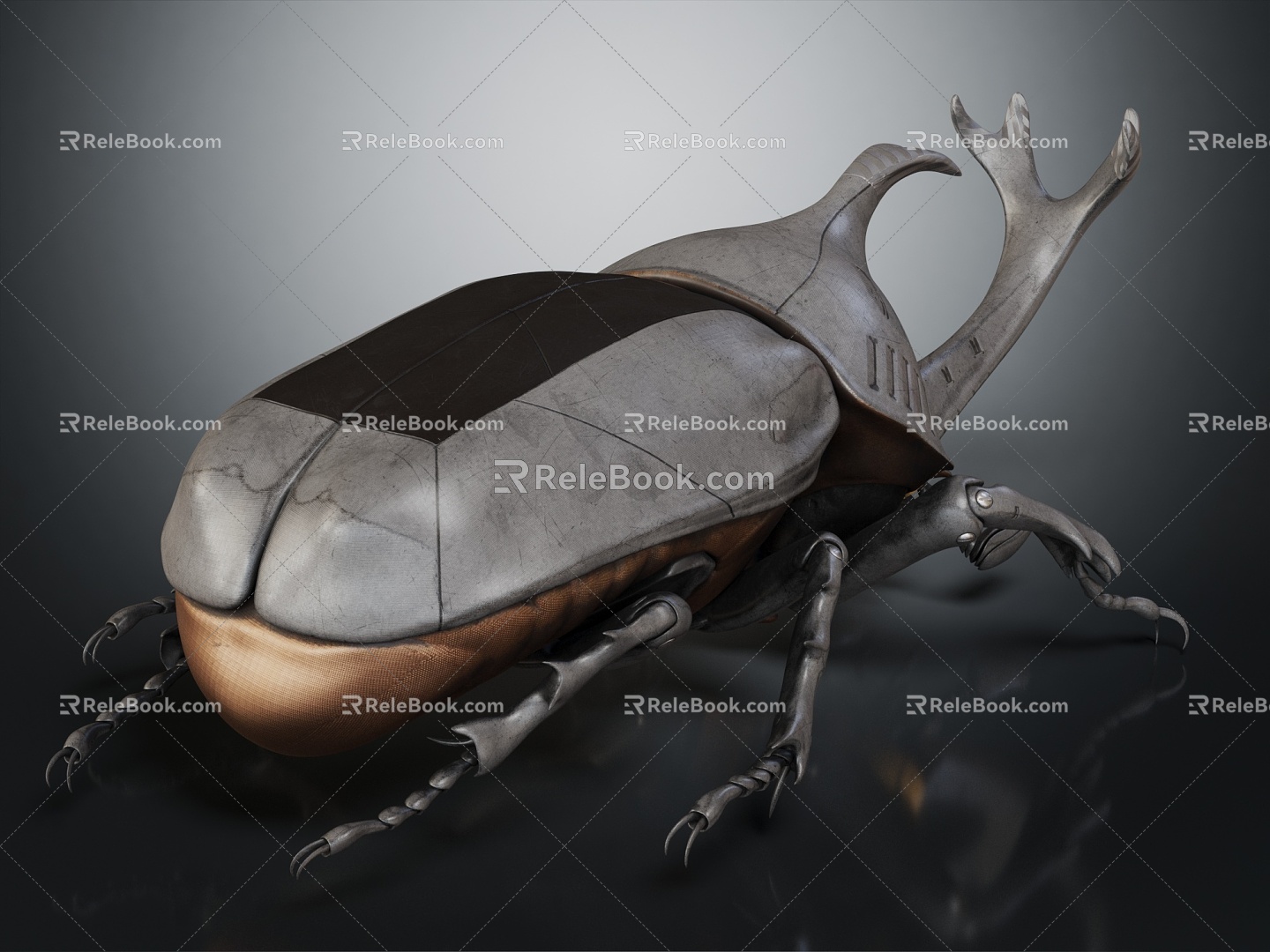 Modern Beetle Beetle 3d model