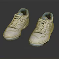 White And Blue Lace Up Casual Sneakers With Stylish Design And Comfortable Fit
