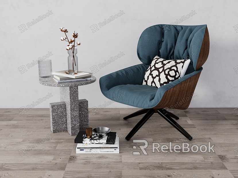 Modern Single Sofa Leisure Chair model