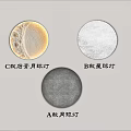 Various Styles of Wall Lamps Including Gypsum Moon Lamp Planet Lamp and Moon Lamp