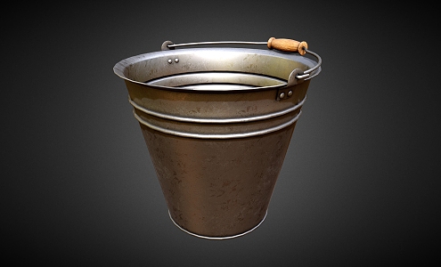 Oil Drum Metal Drum 3d model