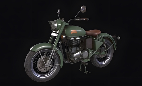 Royal Motorcycle 3d model