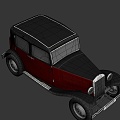 vintage car 3d model