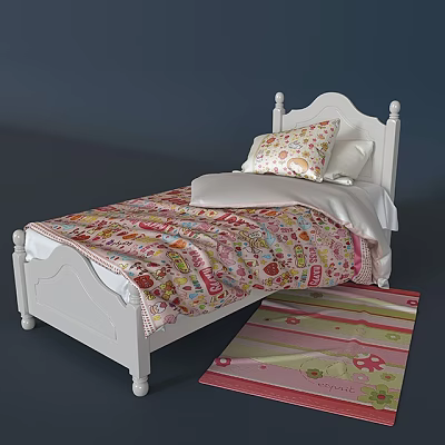 Children's bed 3d model