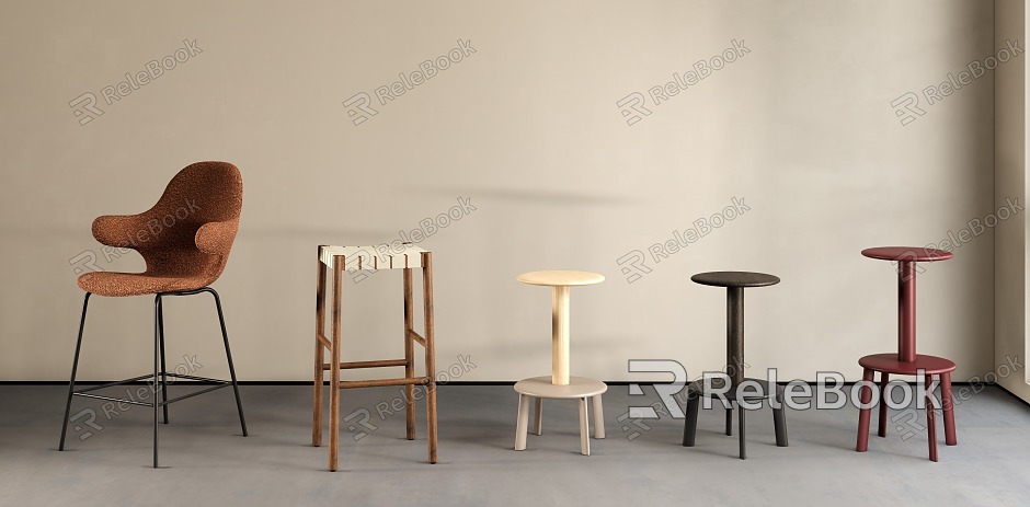 Modern Bar Chair model