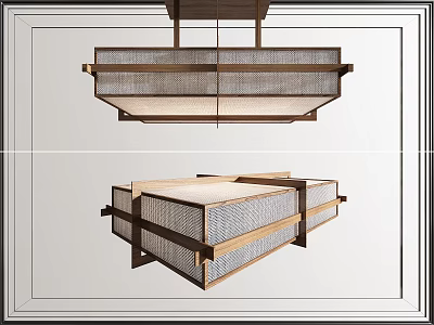 New Chinese ceiling lamp 3d model