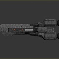 Modern fighter sci-fi fighter sci-fi fighter space fighter 3d model