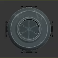 science fiction nuclear reactor science fiction item science fiction component high-tech component science fiction equipment science fiction scene 3d model