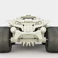 Electric Toy Batmobile Style Vehicle with Large Wheels and Armored Design for Kids