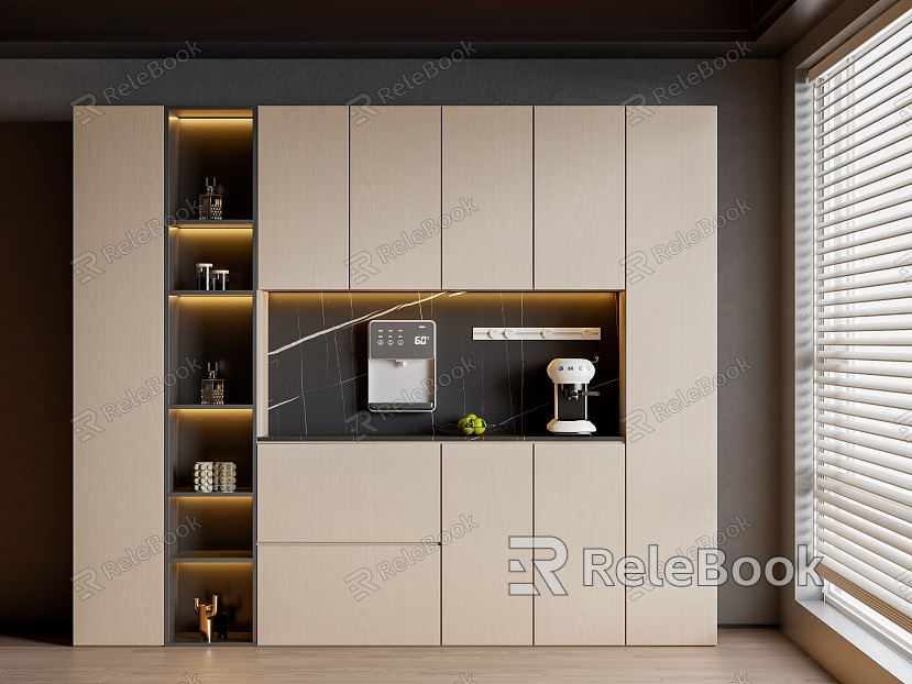 Wine Cabinet model