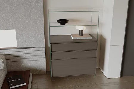 modern bucket cabinet 3d model