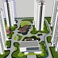 Modern Landscape Garden Design With Curved Paths Water Features And Lush Greenery