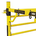 Yellow Sports Equipment With Multiple Horizontal Bars And Grip Handles For Fitness Training
