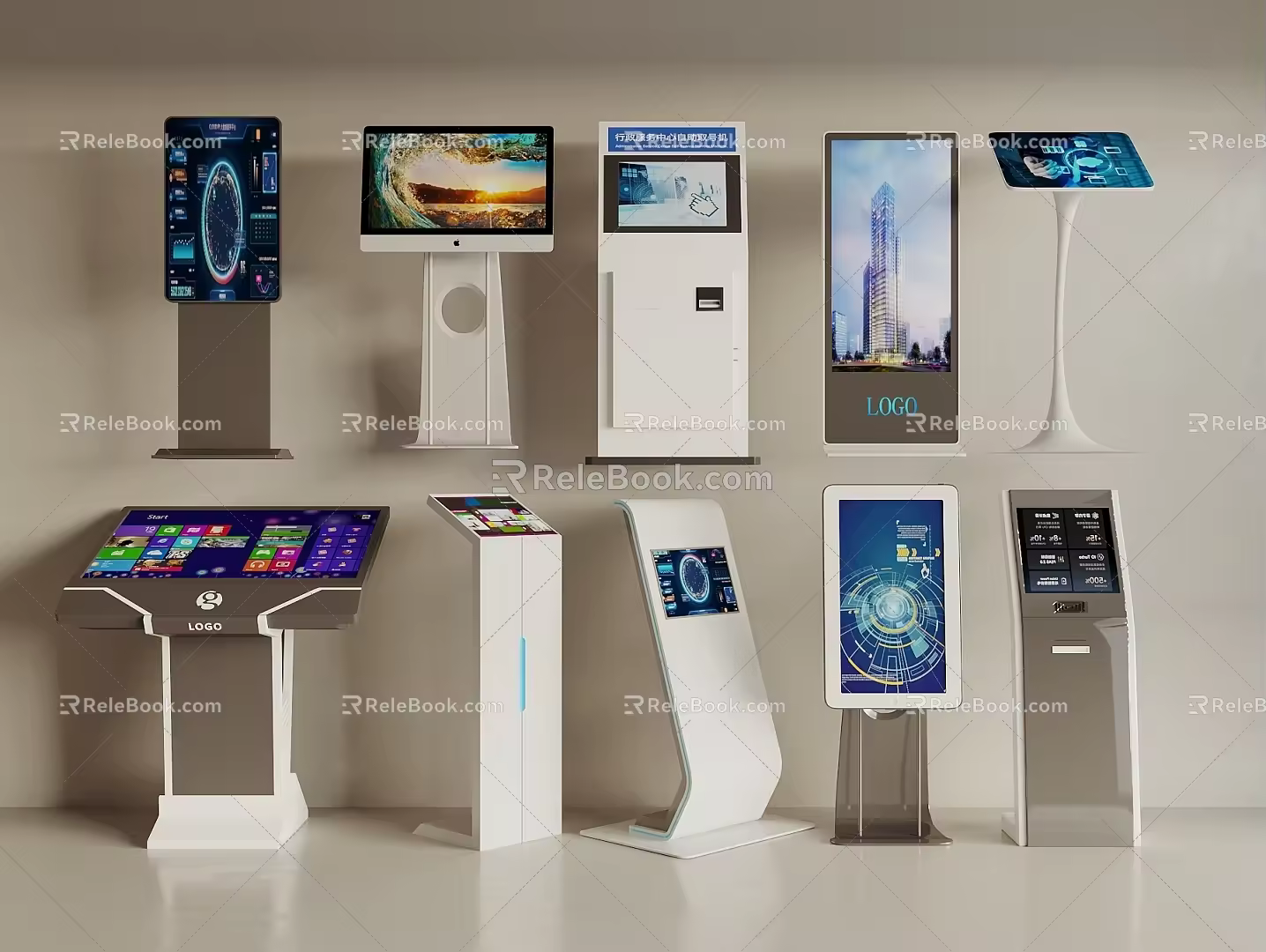 All-in-one machine 3d model