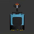 Blue Electric Pallet Truck With Control Handle For Industrial Cargo Handling STILL