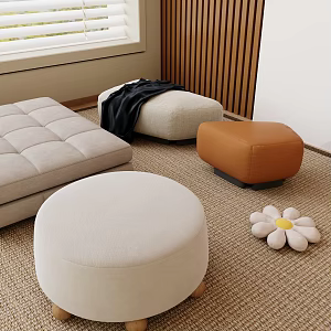 Sofa Cushion Foot 3d model