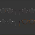 Fashionable Round Sunglasses With Metal Frame And Multiple Colors For Stylish Look