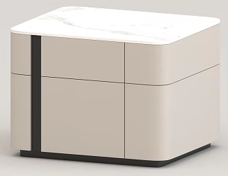 Side Cabinet Locker 3d model