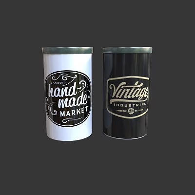 Tea Tea Box Container Gift Box Packaging Box Brand Packaging Holiday Gift Box 3d model