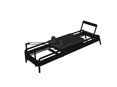 Pilates Reformer Exercise Equipment For Home Fitness Workout Training 3d model