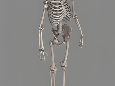 human skeleton 3d model