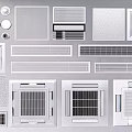 Various Designs and Styles of Air Conditioner Vents for Home Interiors