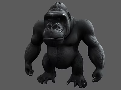 Realistic Reptile 3D Model With Muscular Body And Detailed Skin Texture 3d model