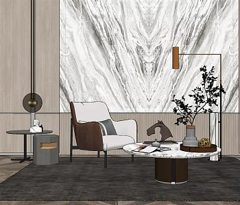 Modern 3d model
