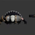 Fantasy Warrior Character With White Hair Ornate Coat And Decorative Greatsword