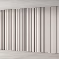 Wooden Wall Paneling In Modern Design With Vertical Stripes And Natural Wood Tone