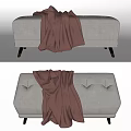 Modern Bed End Stool Sofa and Other Low Stool Shoe Stool Casual Stool 3d model