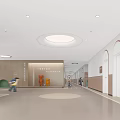 Kindergarten foyer corridor activity area 3d model