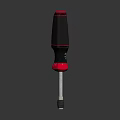 Modern screwdriver multi-head screwdriver flat screwdriver Phillips screwdriver 3d model