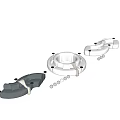 Sectional Sofa Modular Components With Armrest Modules Screws And Seat Sections