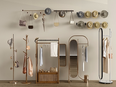 Hanger Coat Rack 3d model