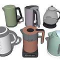 Daily Electrical Appliances Electric Kettles with Various Styles and Colors