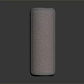 Modern Portable Bluetooth Speaker With Textured Surface And Cylindrical Wireless Design