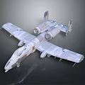 Twin Engine Military Fighter Jet With Silver Gray Body And Detailed Cockpit Wings