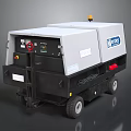 Kubota Diesel Generator Set With Mobile Trailer And Control Panel