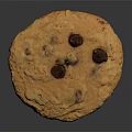 Golden Chewy Chocolate Chip Cookie With Melty Chocolate Chips And Crispy Edges