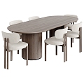 Table combination 3d model