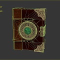 Magic Book Cartoon Book Summoning Book Ancient Book Magic Summoning Book Animation Book Book Book Book 3d model